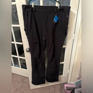 Men’s Columbia black snow powder stash pants snowboarding sz 4X